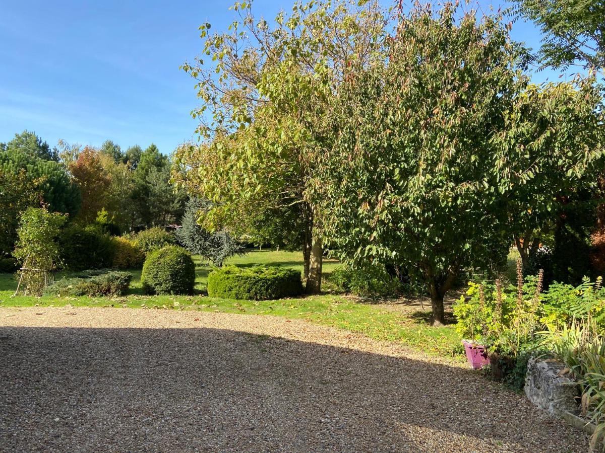 La Charmeraie : Gite De Charme, Piscine Et Spa Thésée Exterior foto